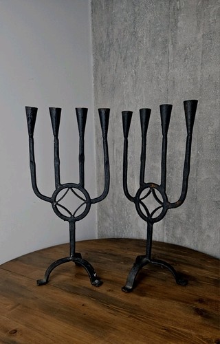 Coppia candelieri vintage - coppia,