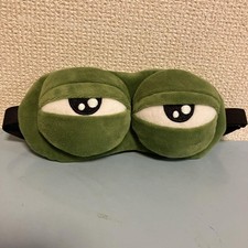 Maschera occhi peluche Pepe la