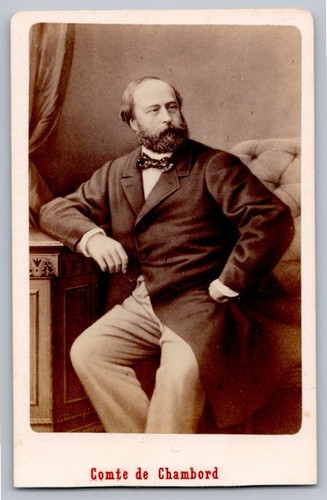 Cdv 1870 prince henri - henri, d'artois