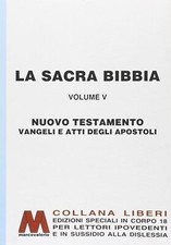 Libri Sacra Bibbia. Ediz. Per
