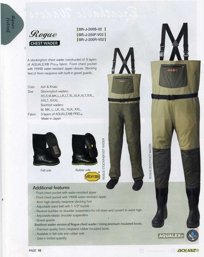 Wader aquaz modello rogue - modello,