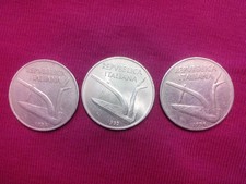 n° 3 monete da 10 Lire SPIGA - 1954 1955 1956 - Repubblica Italiana - Lotto