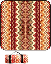 Coperta Picnic Impermeabile anti Sabbia Telo Mare Grande, Bohemien Portatile Tel