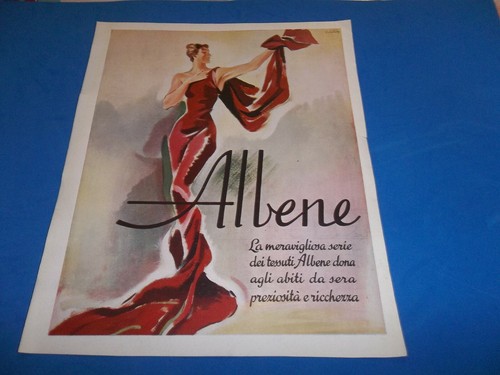 Pubblicita 1939 albene - pubblicita',