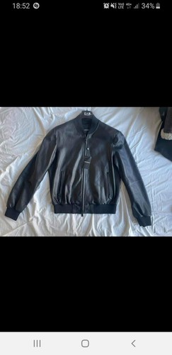 Giacca pelle armani taglia - giacca,