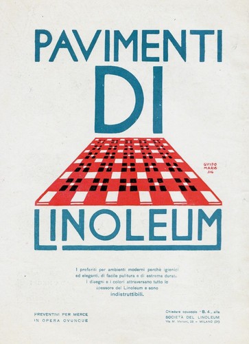 Pubblicita 1925 pavimenti - pubblicita', di