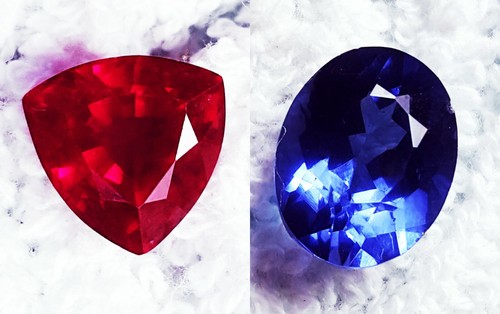 Tanzanite naturale rubino - naturale,