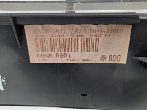 6h0920860l quadro strumenti - quadro,