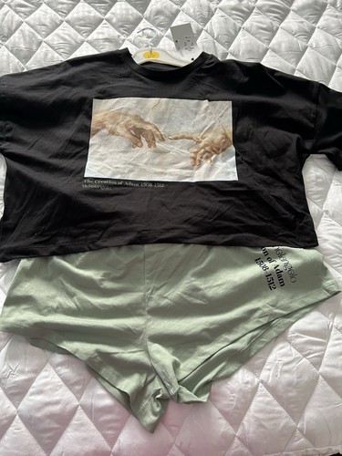 New ladies short pyjamas size - new,