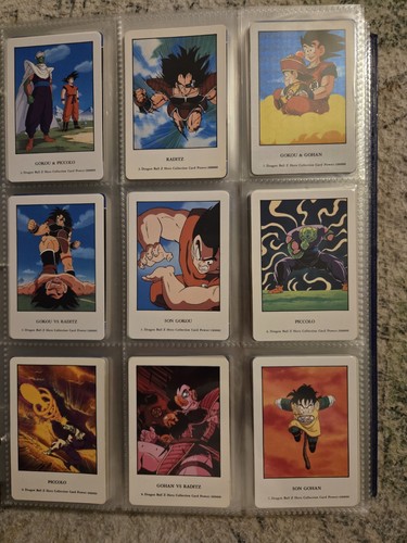 Dragonball card set - card,