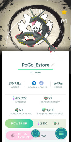 Shiny rayquaza con drago - rayquaza,