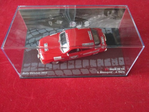 Rally model car ixo - model, saab