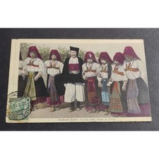 Cartolina Costumi Sardi - Il