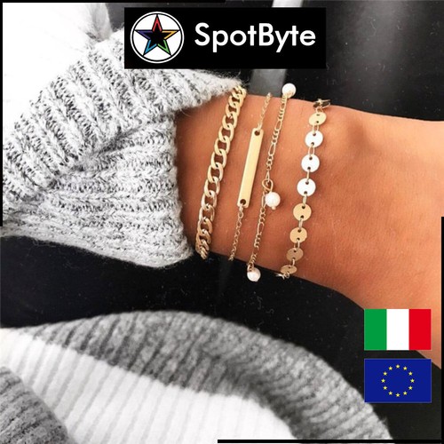 Set bracciali donna - set,