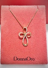 COLLANA CON CROCETTA DONNAORO