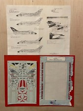 1/72 SUPERSCALE 72-186 : DECALS DOUGLAS F4D-1 SKYRAY F-6A USMC USN PORTE-AVIONS
