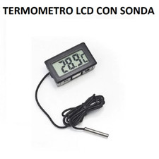 Termometro digitale lcd sonda - termometro,
