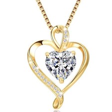 LAVUMO Collana Donna Cuore