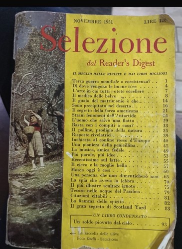 Rivista selezione dal - rivista,