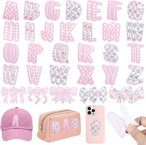 Toppe autoadesive per lettere - toppe,