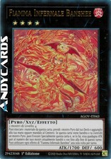 FIAMMA INFERNALE BANSHEE • (Infernal Flame Banshee) • Ultra R • AGOV IT043 • 1Ed