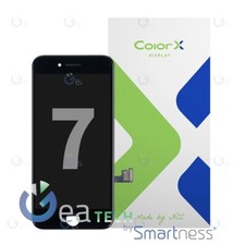 DISPLAY LCD PER APPLE IPHONE 7 A1660 A1778 SCHERMO COLORX NCC TOUCH SCREEN NERO