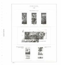 ISRAELE 1998 FOGLI MARINI MODELLO EUROPA 6 FOGLI USATI MF101806