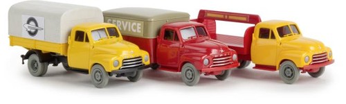 Brekina set flash opel - set,
