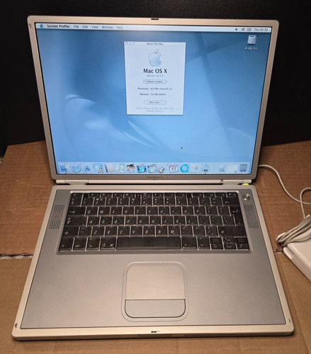 Apple powerbook titanium - g4,
