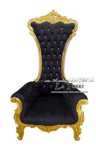 Trono sedia poltrona classico - poltrona,