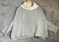 Mer Sea Poncho Maglione Donna