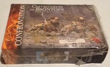 Confrontation Orc Warriors on Brontops set in scatola NUOVO metallo miniatura Rackham
