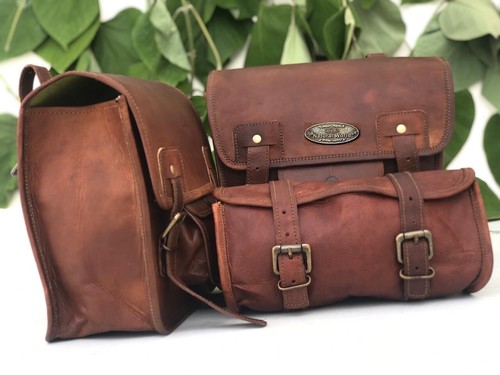 Borsa laterale moto pelle - borsa, in