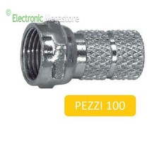 KIT 100 CONNETTORI F A VITE