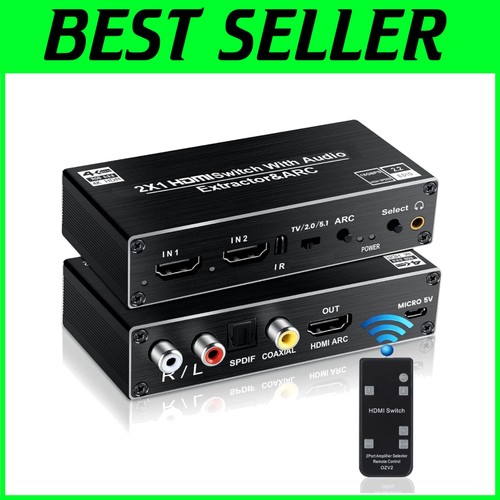 Switcher hdmi2 con uscita - hdmi2.0b,