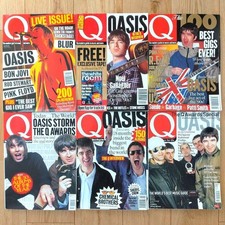 Oasis Q Magazine Set 6 Issues