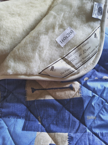 Coperta 100 lana agnello - lana, di