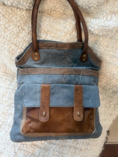 Borsa tote mona blu - mona, b