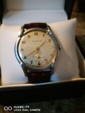 Orologio Pierce a carica manuale fine anni 40 in acciaio