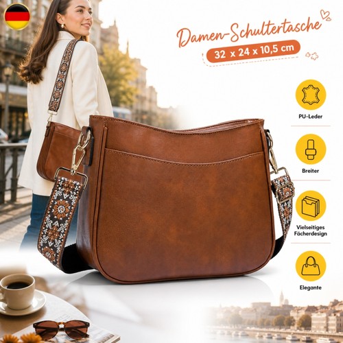 Borsa mano tracolla pelle - tracolla, in