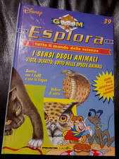 ESPLORA 39 - I SENSI DEGLI ANIMALI - DEAGOSTINI JUNIOR - DISNEY - 1997 (B294z)