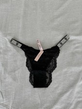 Mutande Victoria’s Secret Sgambata In Pizzo Con Strass Luccicanti Taglia S