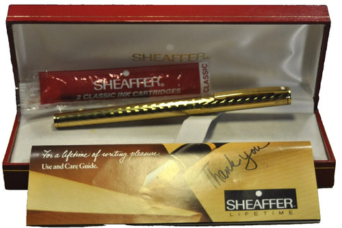 Sheaffer fashion 23k - "sheaffer",