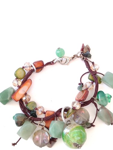 Bracciale donna pietre - bracciale,