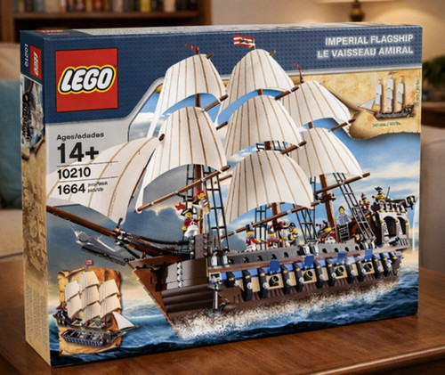 Lego 10210 nave pirata - lego,