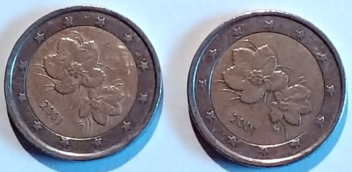 Euro monete finlandia - 2x, 2-euro