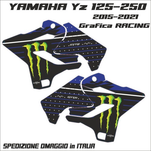 Adesivi kristal yamaha yz - in,