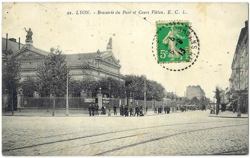 Cpa lyon brasserie - -69-,