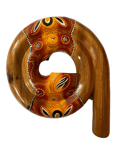 Didgeridoo riccio fatto mano - fatto,