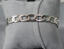 Bracciale donna in acciaio rigido / schiava